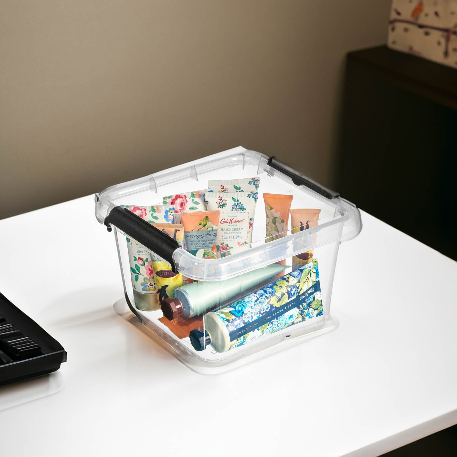 Aufbewahrungsbox 30 Liter Mit Deckel – Stapelbar, Halbtransparent, Robust Für Werkstatt & Garage