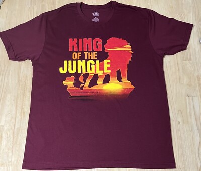 (MEDIUM) DISNEY Store King Of The Jungle LION KING Shirt WWD SIMBA MUFASA NWOT