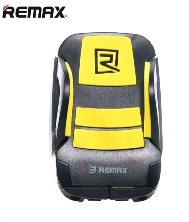 Remax Universal Mobile Phone Car Vent Holder Rm-C13 In Black Yellow - Image 4 of 4