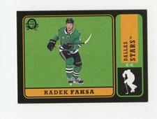 18/19 O-Pee-Chee OPC Retro Black #324 Radek Faksa 030/100 Stars