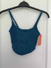 NWT Colsie Casual Corset Teal