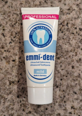 Emmi-Dent Mild toothpaste 75 ml professional 100% ultrasound cleans w/o brushing