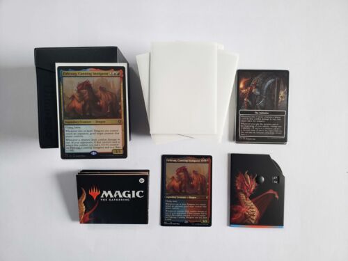 MTG Commander - Battle for Baldur's Gate - Draconic Dissent - Sleeved NM