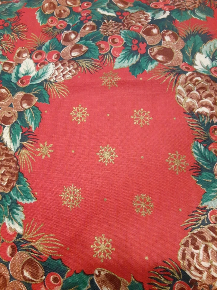 Vintage~Christmas~Joan Kessler for Concord~ Approx. 5.5yds. × 60" w - Image 2 of 3
