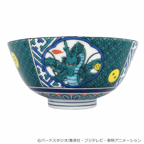 Dragon Ball Kutani Ware Rice Bowl Shenlong Fuji Tv Limited Ebay