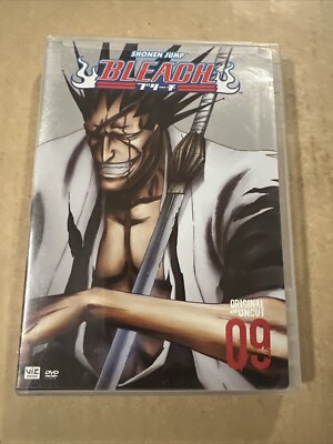 Bleach 09 The Entry One Disc Shonen DVD Video Episodes 33-36 With Stickers