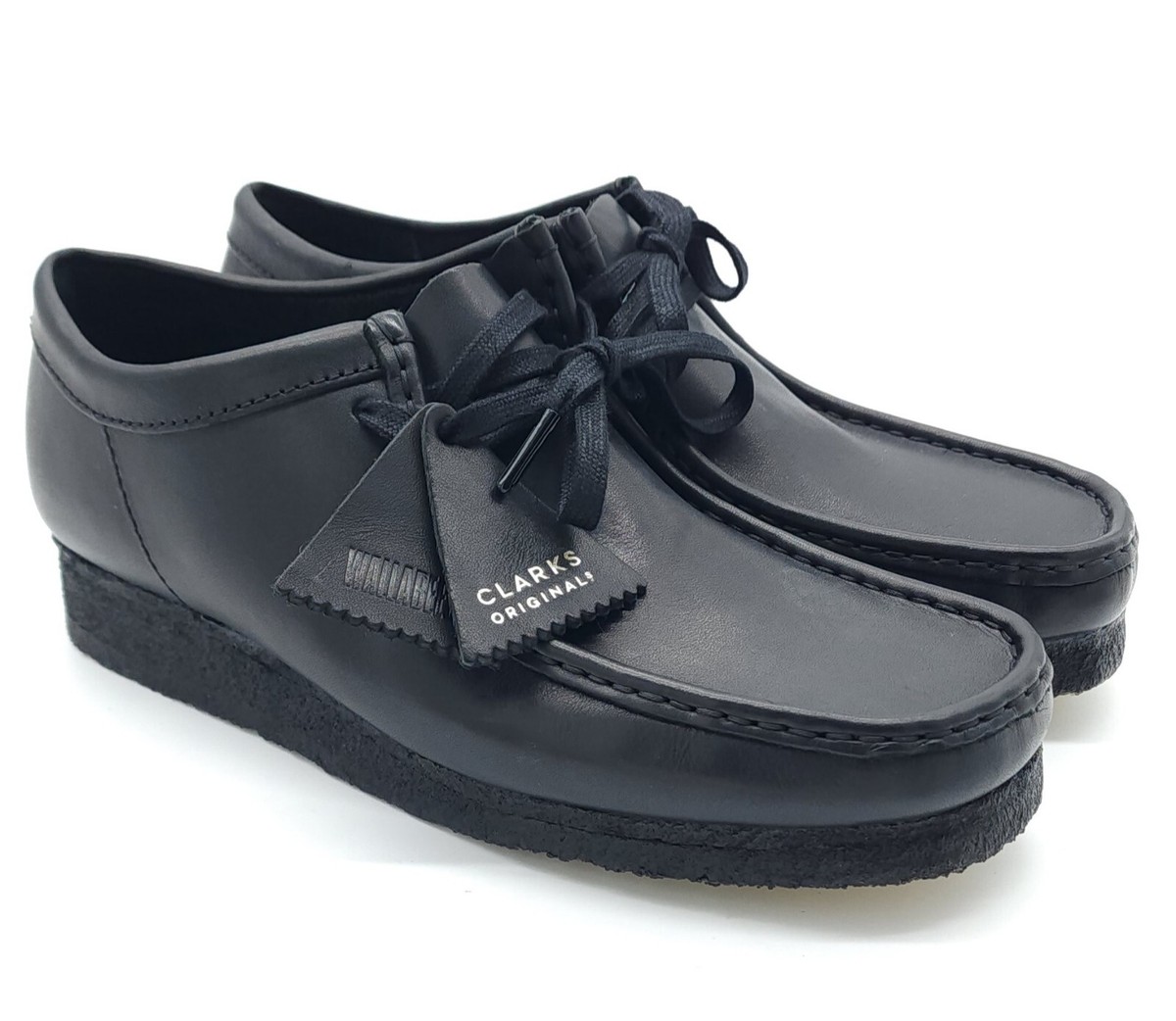 Clarks Wallabee Original Black Smooth Leather Limited Clarks Wallabee Original Black Smooth Leather Limited