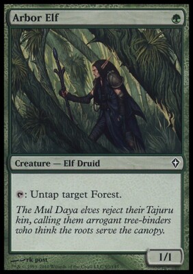 Arbor Elf ~ Worldwake [ Excellent ] [ Magic MTG ]