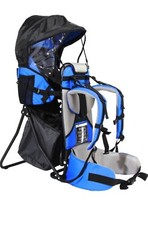 ClevrPlus CC Hiking Child Carrier Baby Backpack Camping for Toddler Kid, Blue