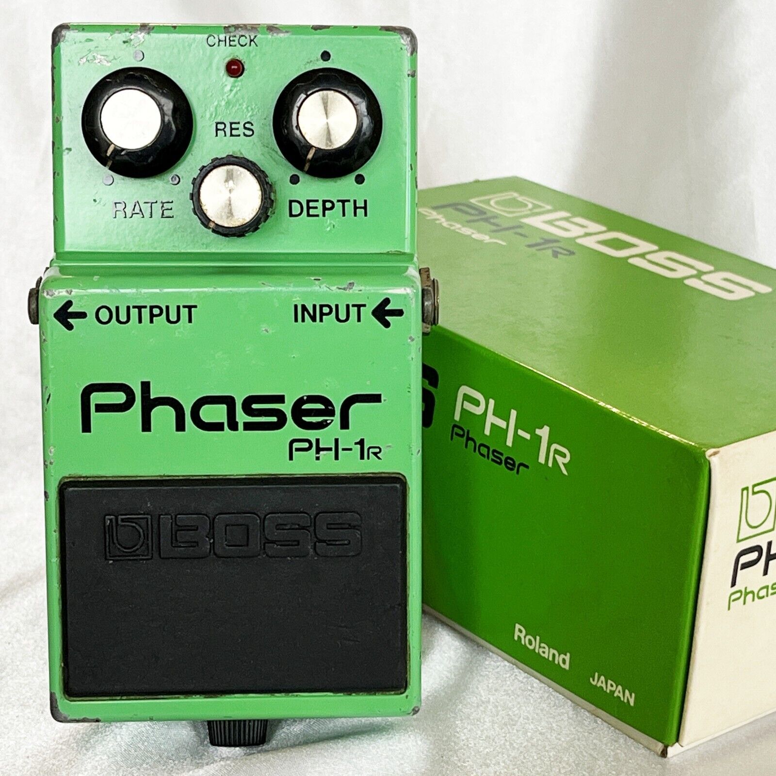 BOSS PH-1R Phaser 1984 W/Box Vintage Guitar Pedal Made in Japan ACA  JRC4558DD