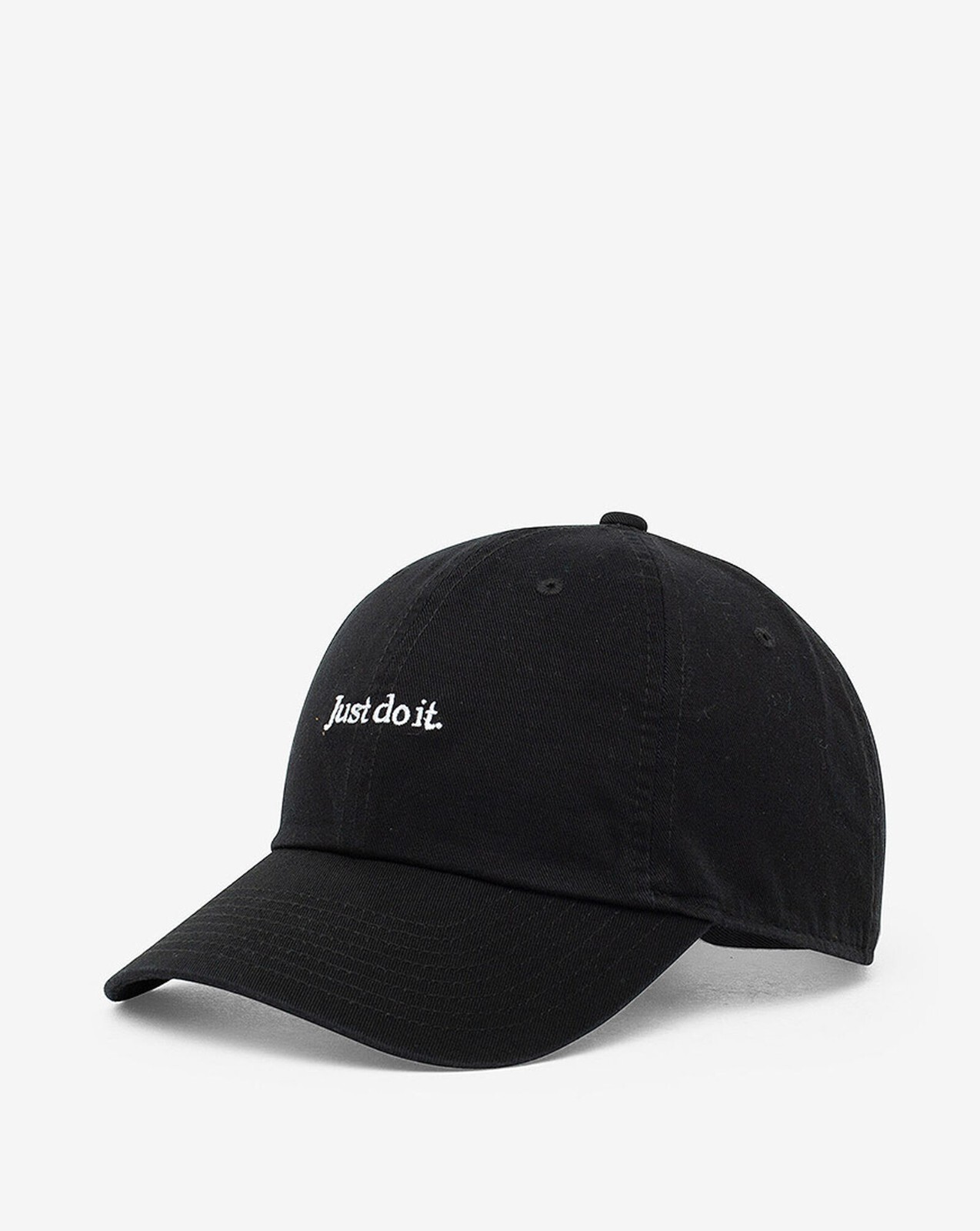 Nike Sportswear Heritage86 'Just Do It " Adjustable Hat Cap Black One