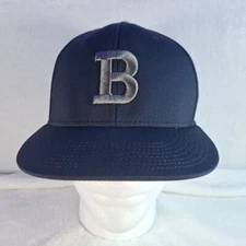 Recovery BT B Stretch Fit Navy Blue Hat Cat Pukka Tag A-Flex