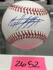 MIGUEL ANDUJAR Autographed Sweet Spot Baseball OAK Athletics JSA Sticker ~ 2652