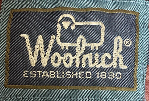 1990er Woolrich Flanellhemd Herren großes Aztekenmuster Ärmel Button Down - Bild 2 von 23