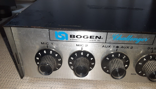 Vintage Bogen Challenger PA Amplifier C-60 Solid State - Tested - Working - Picture 2 of 6