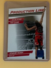 2010-11 Donruss Production Line Press Proofs Joakim Noah #d 39/49