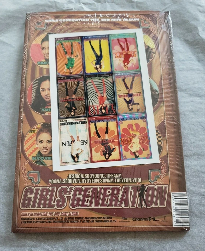 Мини-альбом SNSD Girls' Generation Vol. 3 - Hoot Корея версия CD KPOP - Изображение 2 из 3