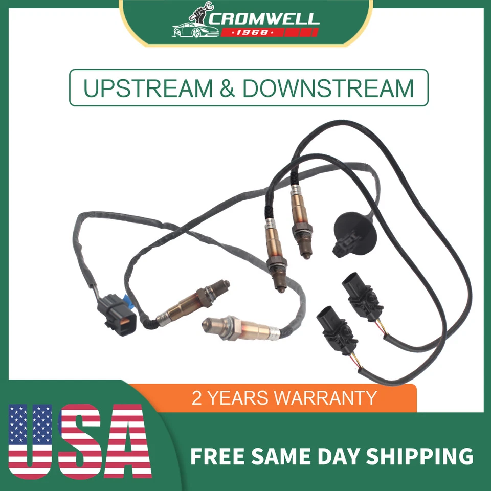 4PCS O2 Lambda Oxygen Sensors Upstream & Downstream For Kia Forte Koup 2014 2.0L - Image 2 of 4