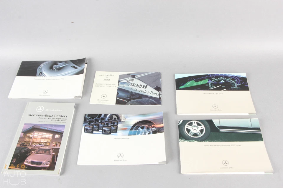 Mercedes-Benz W163 ML320 2003 manual del propietario conjunto de libro OEM Foto 3 de 4