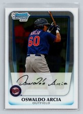 2011 Bowman Chrome Prospects Oswaldo Arcia Minnesota Twins Card #BCP113