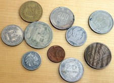 Colombia 10 Different Coins Set