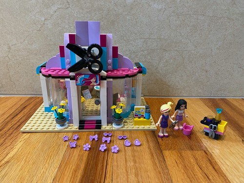 Lego Friends #41093 Heartlake Hair Salon - 99.9% Complete - RETIRED - EUC - 第 1/8 張圖片