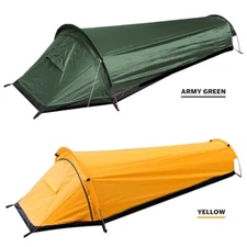 Ultralight Tent Backpacking Camping Tent Single Person Outdoor Tent Sleeping Bag