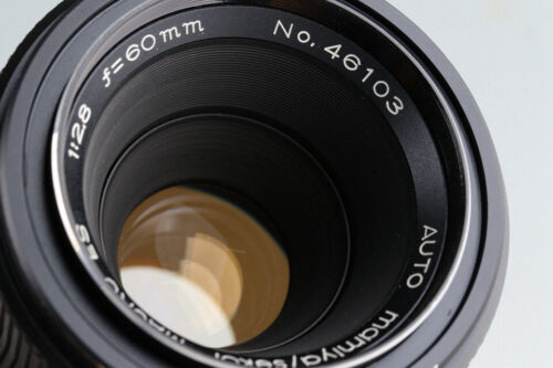 Mamiya Auto mamiya/sekor Macro ES 60mm F/2.8 Lens for ES Mount #43822 G42 - Picture 3 of 8