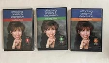Attacking Anxiety Depression Coaching Videos 1,2,3 Lucinda Bassett Self-Help DVD