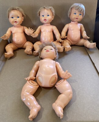 Vintage 1973 Ideal 17 Rub-A-Dub Dolly, The Bathtub Doll In Home Made
