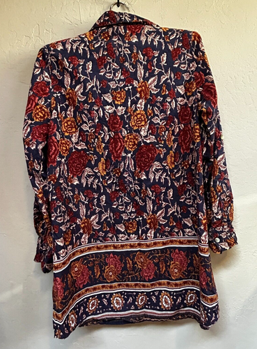The Vermont Country Store Damen Medium Button Down Langarm Tunika Oberteil Shirt - Bild 2 von 8