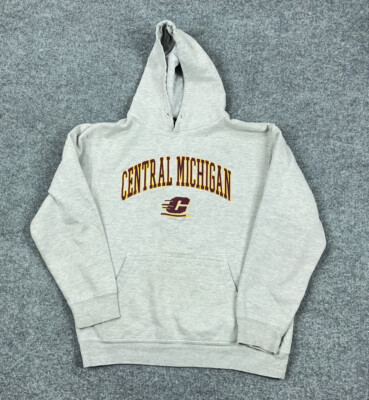 Central Michigan University Embroidered Hoodie Adult Small