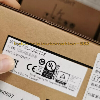 1PCS New Delta ASD-A2-0721-E Servo Drive ASD-A2-0721-E