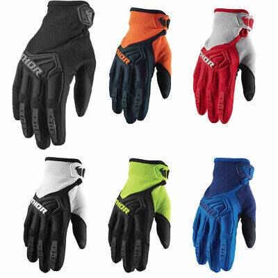 New Thor Sector S20 Black Size XL/Large Gloves Motocross Enduro Adult