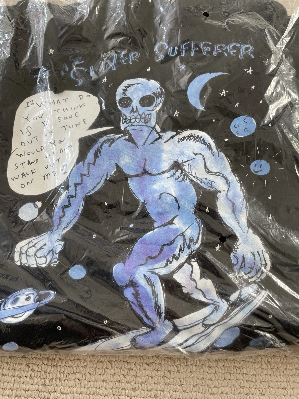 Sweat à capuche Supreme Daniel Johnston taille L (La victime d'argent)   Neuf