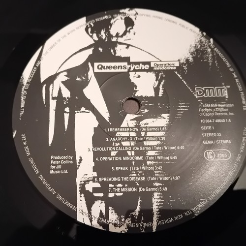 Queensrÿche – Operation: Mindcrime, 064 7 48640 1, Heavy Metal Vinyl LP N°378 - Bild 4 von 4