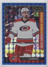 2016-17 O-Pee-Chee Platinum Royal Blue Cubes 8/99 Trevor Carrick #179 0kp6