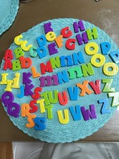 Magnetic Letters/Numbers Lot Plastic Alphabet Fridge Magnets Full Set 94 pieces