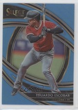 2020 Panini Select Premier Carolina Blue Prizm 29/35 Eduardo Escobar #186 fm0