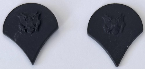 US Army Subdued Specialist E-4 / SPC Rank Pin One Pair Used PN13