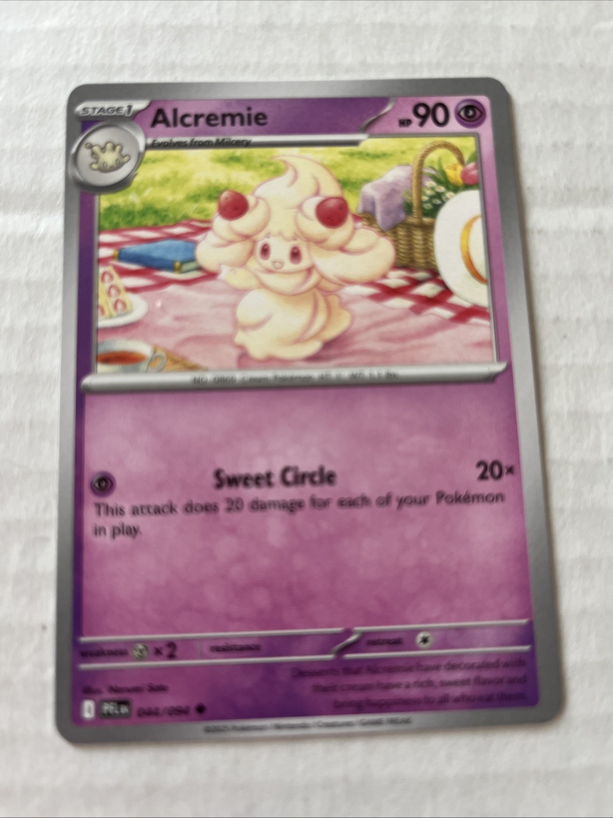 Alcremie 044/094 Me02: Phantasmal Flames Regular