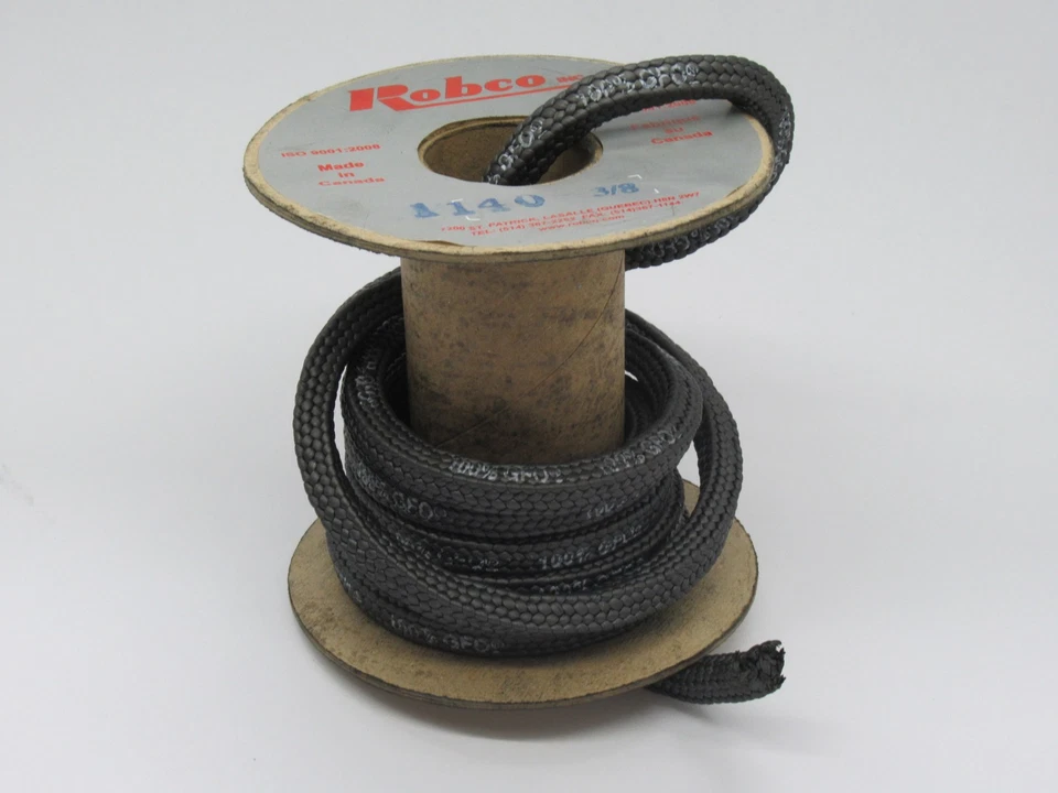 Robco Inc. 1140-3/8 Compression Packaging Genuine GFO 3/8" W 2 lb NEW - Image 2 of 4