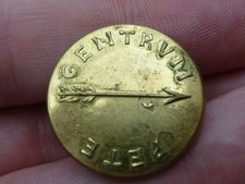 Archery club button