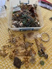 Vintage, costume , craft jewelry lot