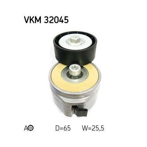 Riemenspanner Keilrippenriemen Skf Vkm 32045 FüR Fiat Links Unten-image