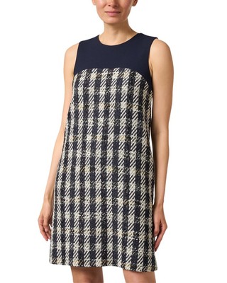 Paule Ka Tweed Wool-Blend Shift Dress Women's