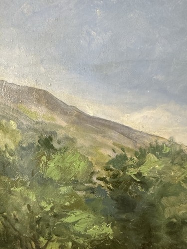 Charles Pierre BERNARD (1882-1961) huile : deux femmes au repos Impressionnisme - Photo 20/20