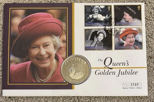 2002 Falkland Island 50p In FDC. QEII Golden Jubilee Cover 1737.