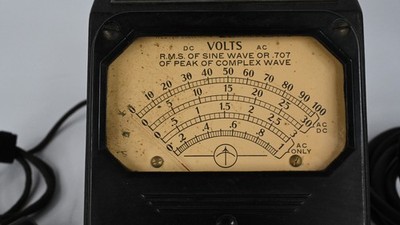 Measurements Corporation Model 62 Vintage VTVM, Circa 1941