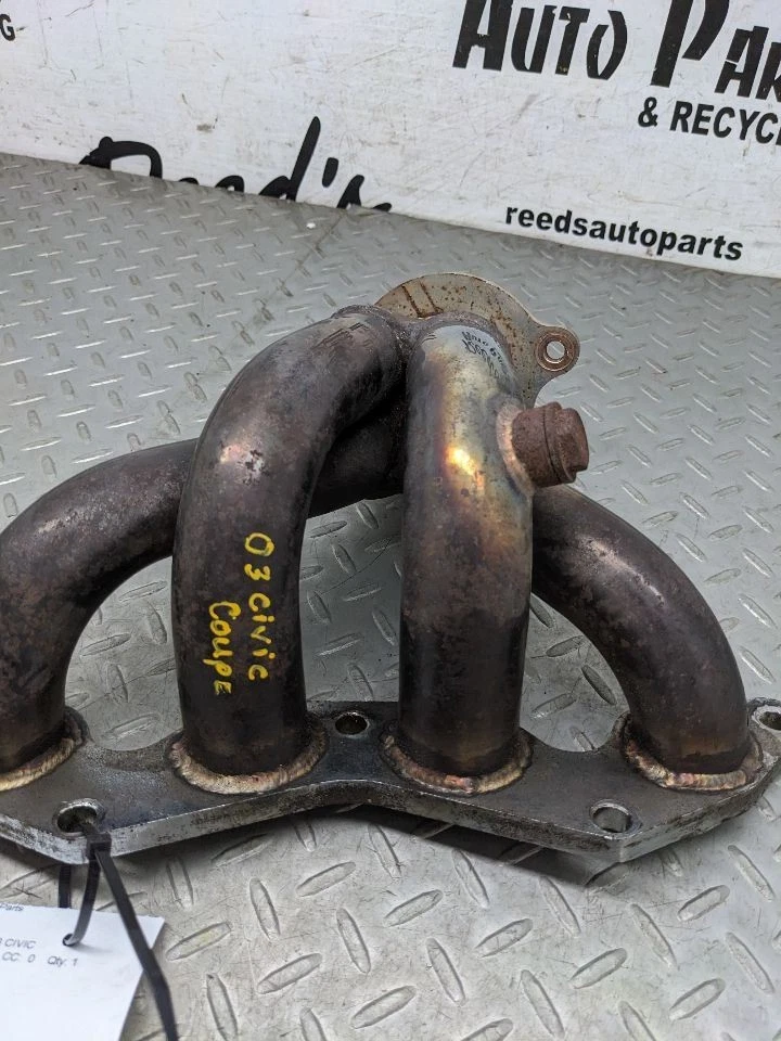 Colector de escape 1,7 L SOHC base de gasolina mercado de EE. UU. compatible con 01-05 CIVIC 1176445 Foto 3 de 4